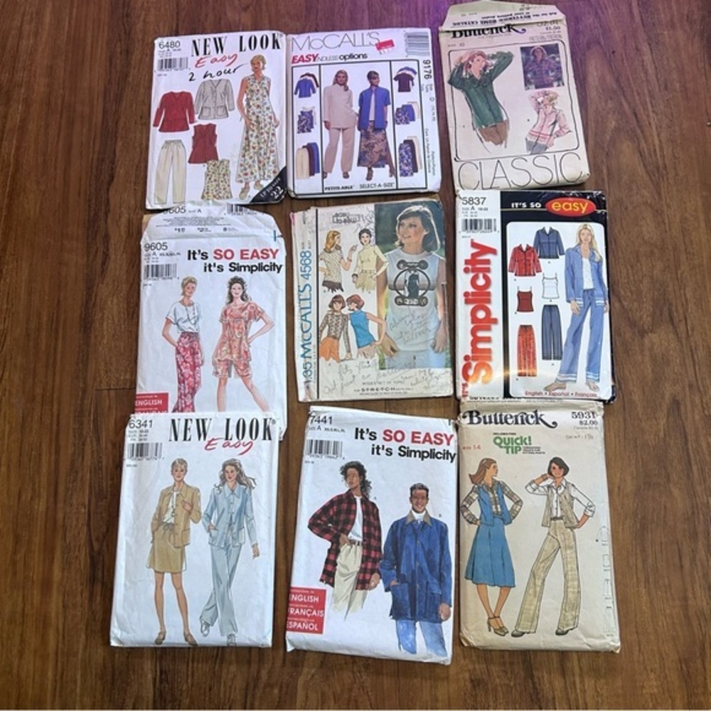 Butterick Pattern 9 vintage patterns